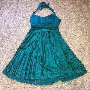 Short Teal Formal Dress